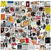 100Pcs SCP Foundation Stickers Pack | Classic Grotesque Science Fiction Stickers Vinyl Waterproof Stickers for Water Bottle Skateboard Luggage Laptop Teens Girls Fans Adults （SCP Foundation）, 2-4inch