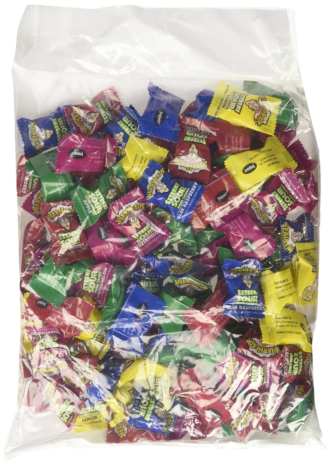 warheads extreme sour candy Warhead Sour Candy Assorted, 2lb Bulk Bag