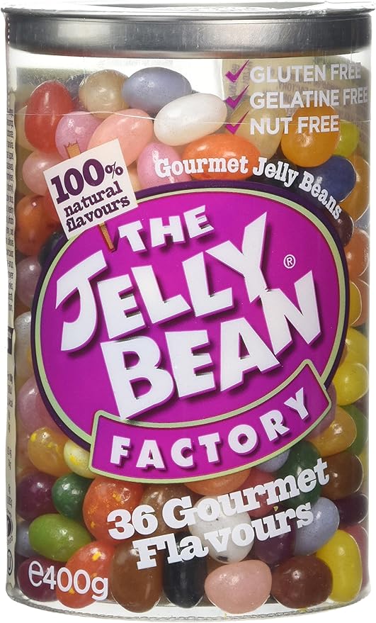 Jelly Bean Factory Retail Gifts Jelly Bean Can 400g Amazon.co.uk Grocery