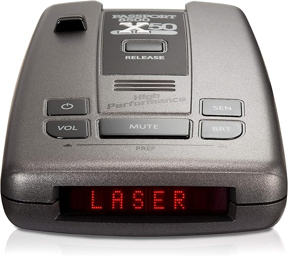 Escort Passport 8500 X50 Radar Detector Extended Long Range Automute Autosensitivity Audible Alerts Adjustable Led Display Signal Strength Meter Grey 1 25 X2 85 X5 32 Amazon Com
