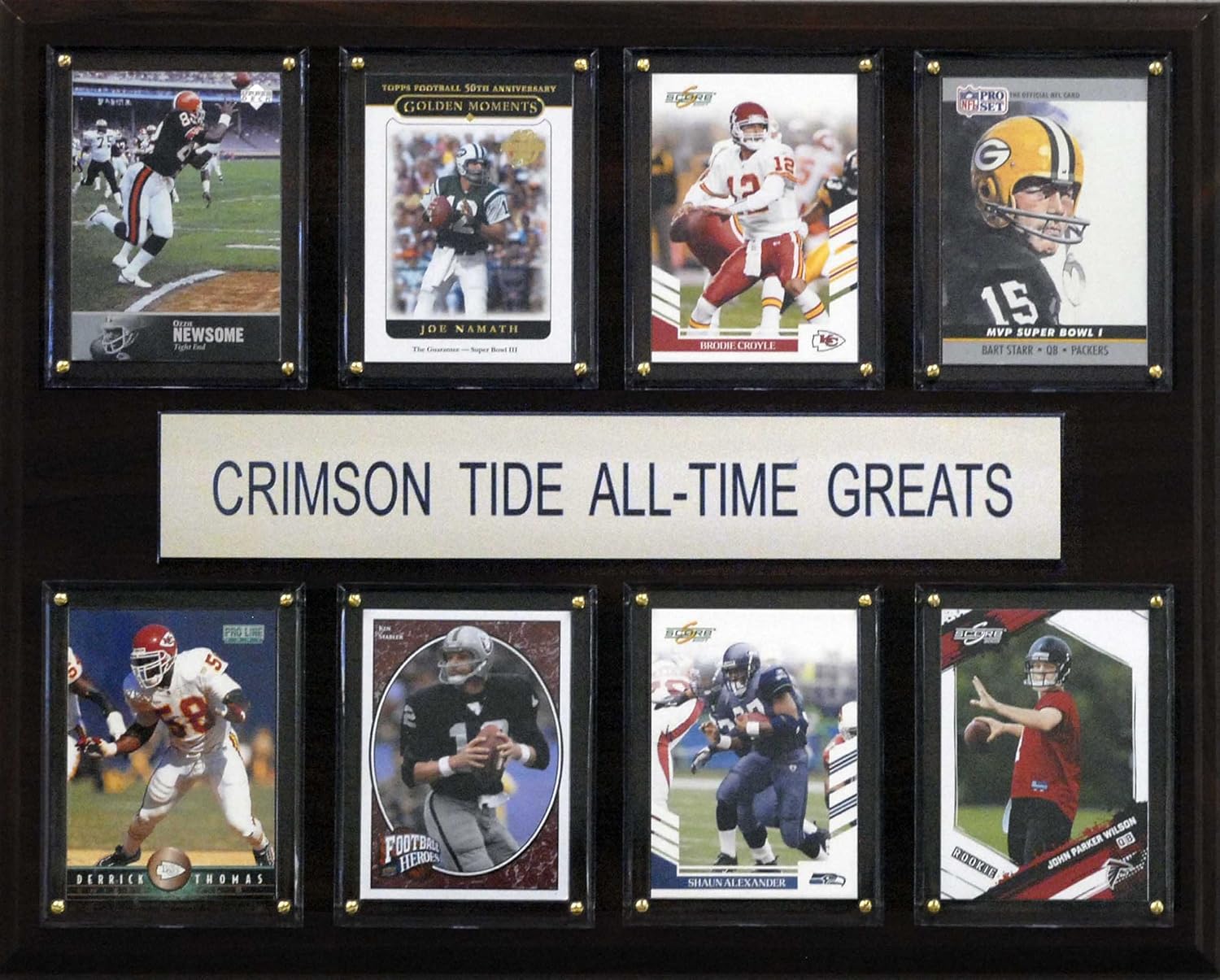 NCAA Football Alabama Crimson Tide AllTime Greats Plaque