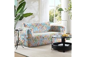 510 DESIGN Inflatable Couch Air Sofa - Blow Up Chair Portable with Handle & Tie-Down Loops, Weatherproof & Water Repellent Indoor/Outdoor Sofa for Patio, Camping, Pool, 67" Lx33 Wx28 D Multi