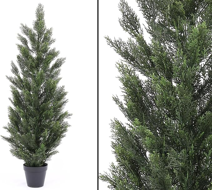 Amazon.de: Künstliche Zypresse wetterfest für den Außenbereich 150cm