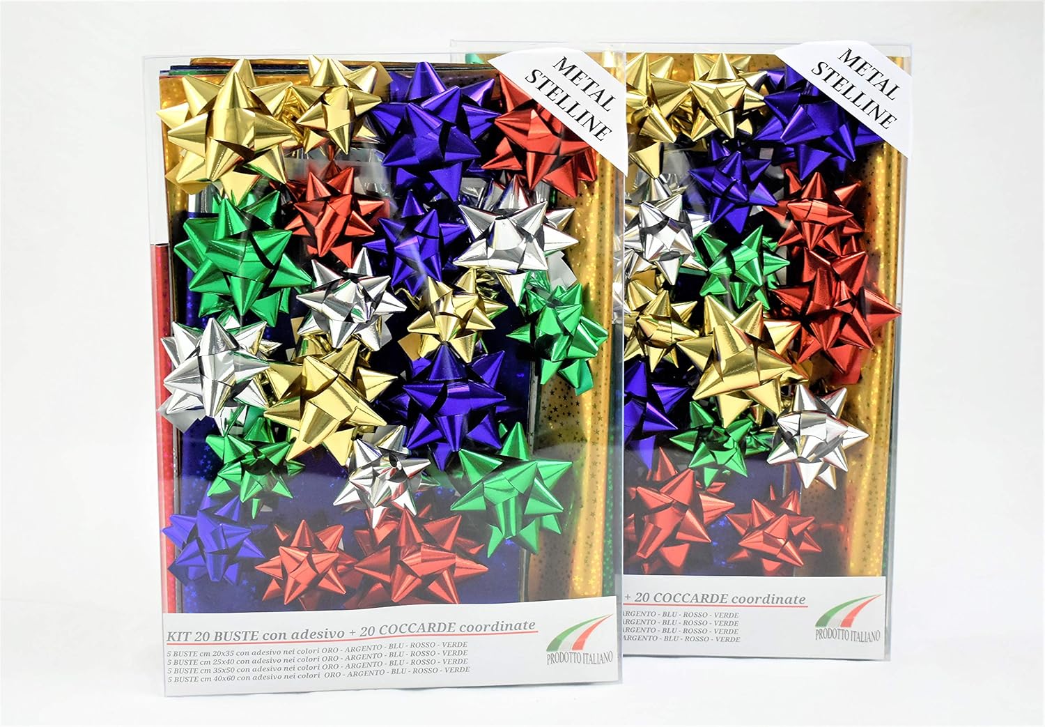 Gift Box Set PPL Bag Kit, Assorted Colours