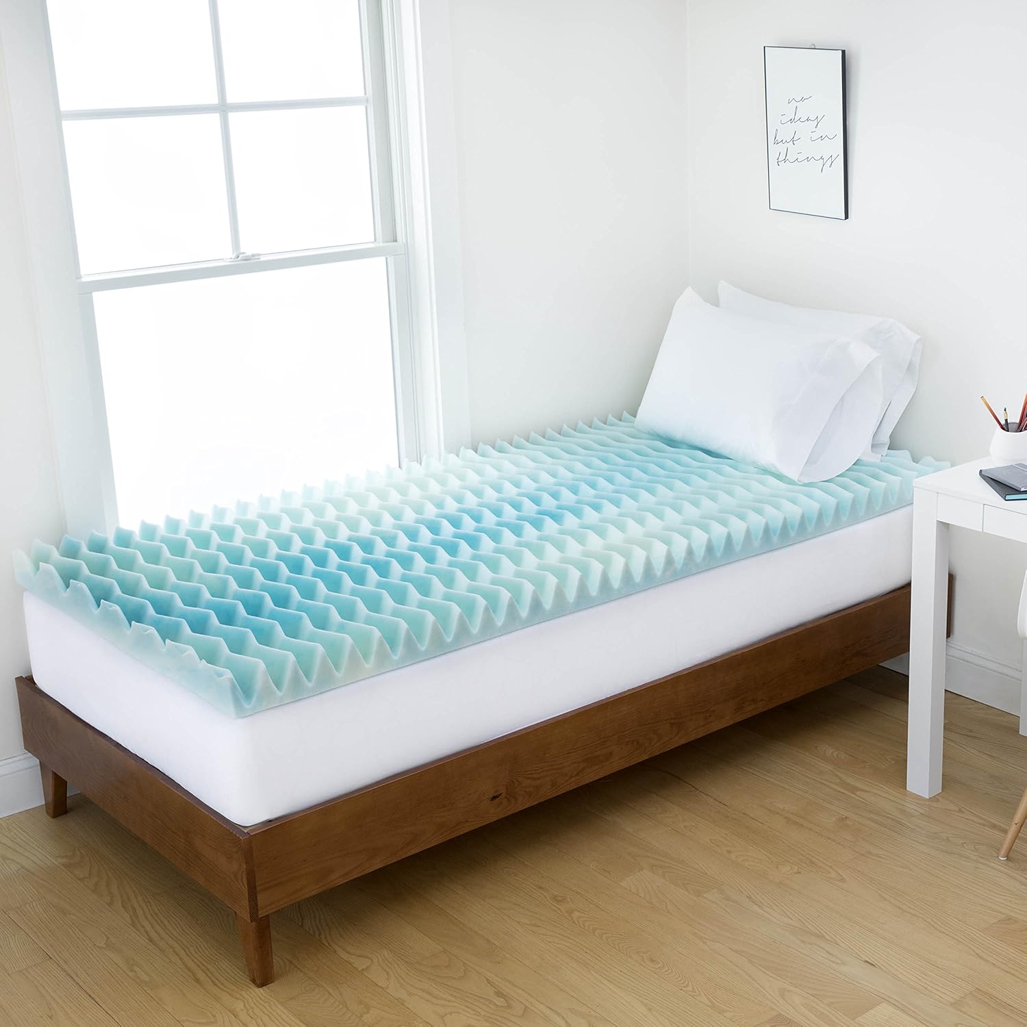 Authentic Comfort Mattress Topper for College Dorm 1.5Inch