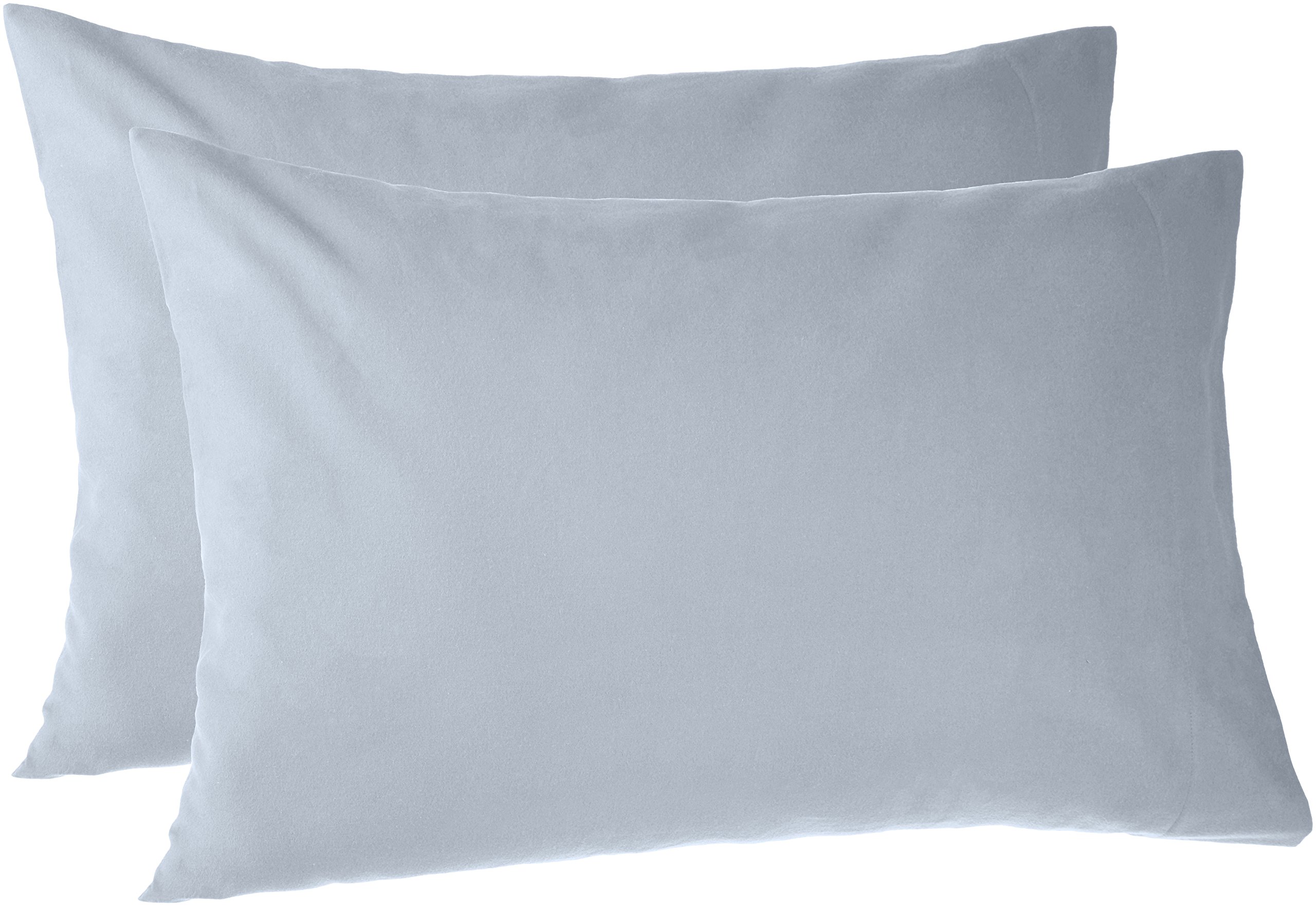 Pinzon 170 Gram Flannel Pillowcases King, Dusty Blue eBay