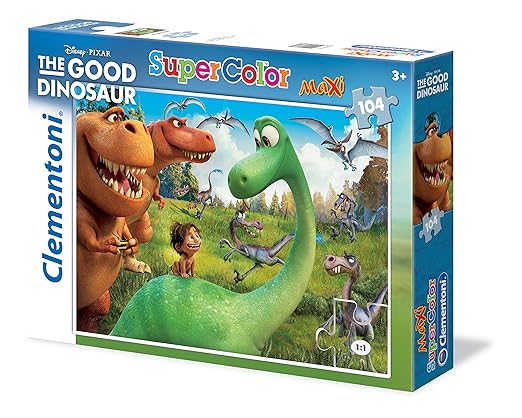 Clementoni Arlo & Spot on Travel Maxi Puzzle (104 Piece), 26.77 x 19.90