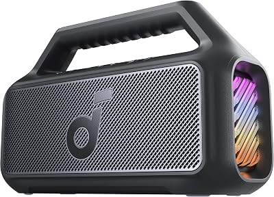 by Anker Boom 2 Outdoor-Lautsprecher, 80W, Subwoofer, BassUp 2.0