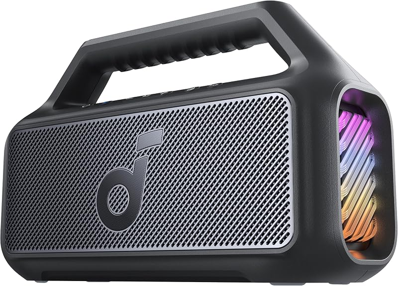 by Anker Boom 2 Outdoor-Lautsprecher, 80W, Subwoofer, BassUp 2.0