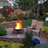 Yaheetech Fire Pit Portable Folding Firepit with Grill 54 cm Dia Black view 5