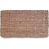 Jute Doormat 30x17 Inch, Jute Entryway Rug, Braided Doormat, Natural Woven Welcome Mat