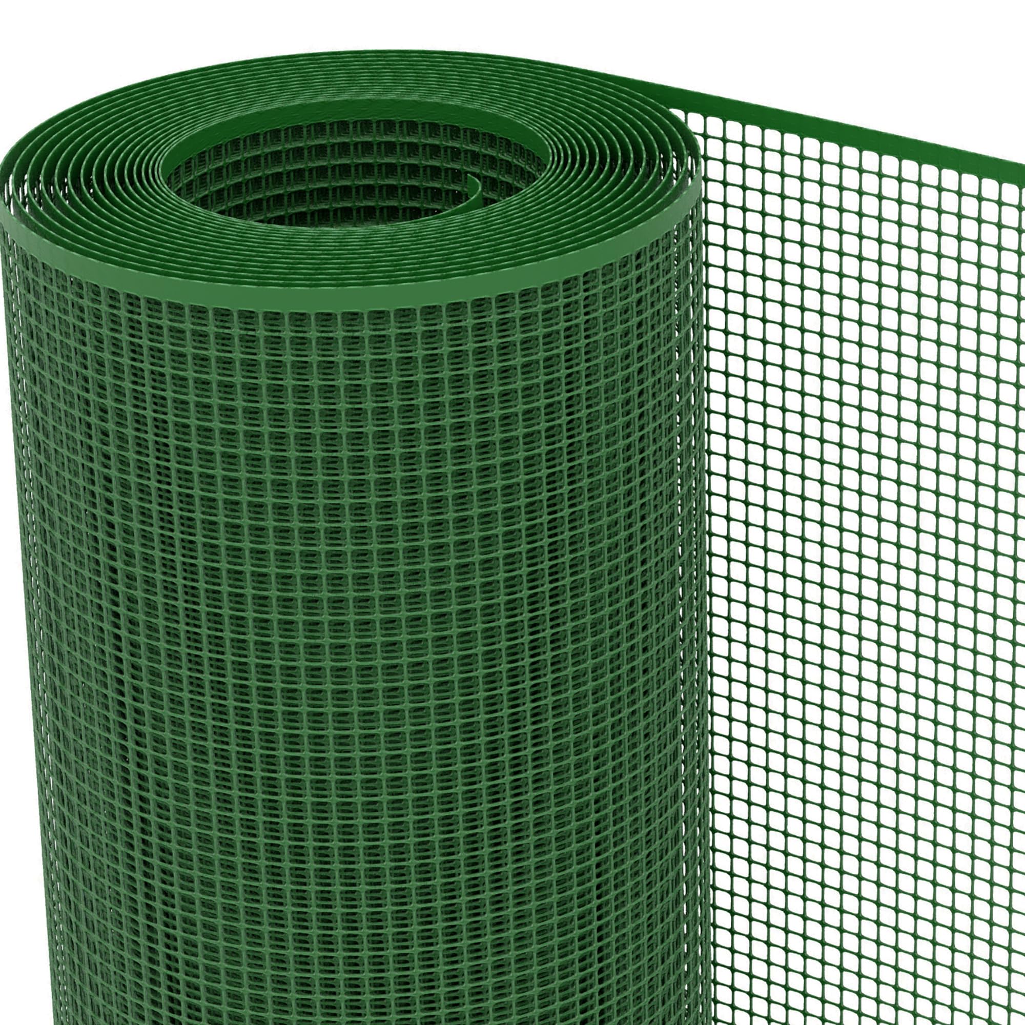 Tenax 06798 Green Plastic Mesh 1 m x 5 m