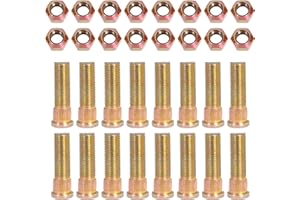 HIFEEDOR Wheel Stud Replace 1-633926 1-613150 E633926 and 242-50 for Toro Lawn Mower for Lazer Z AC AS CT HP LC XP XS for Turf for Tracer DS S X Z Series (16Pack)