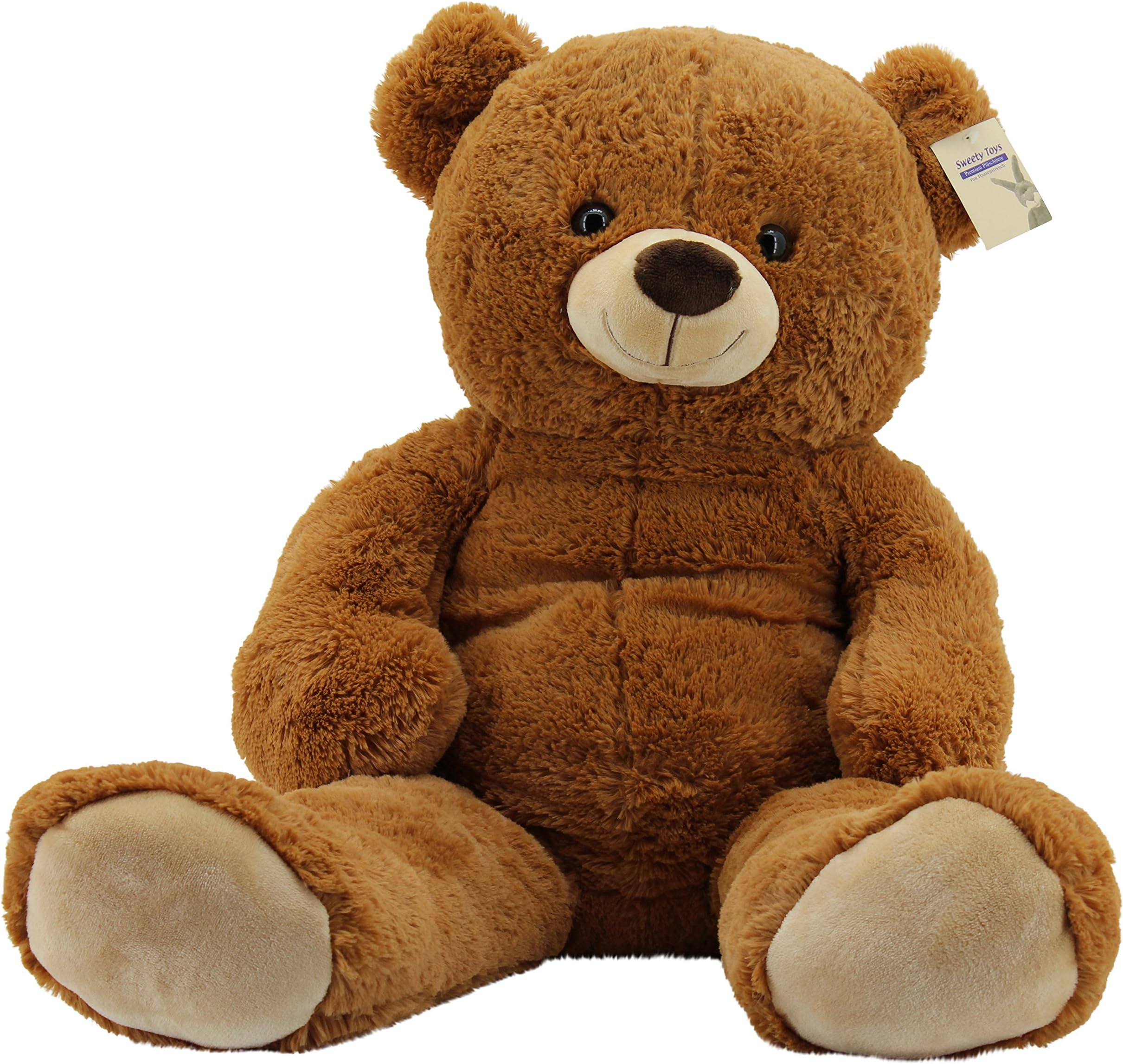 Sweety Toys 10189 Teddy Bear, Brown, 100 cm