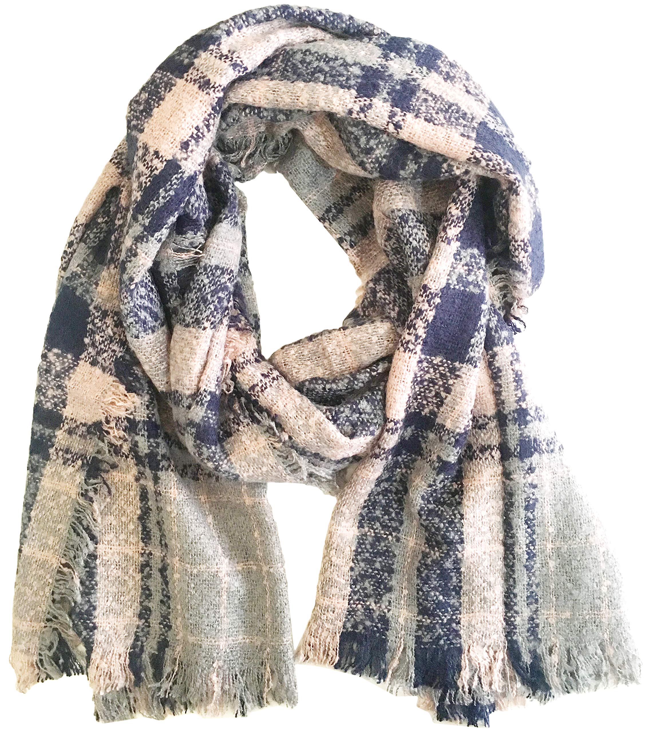 YJC Essentials Women's Fashion Long Shawl Warm and Cozy Scarf YJC Essentials Women's Fashion Long Shawl Warm and Cozy Scarf