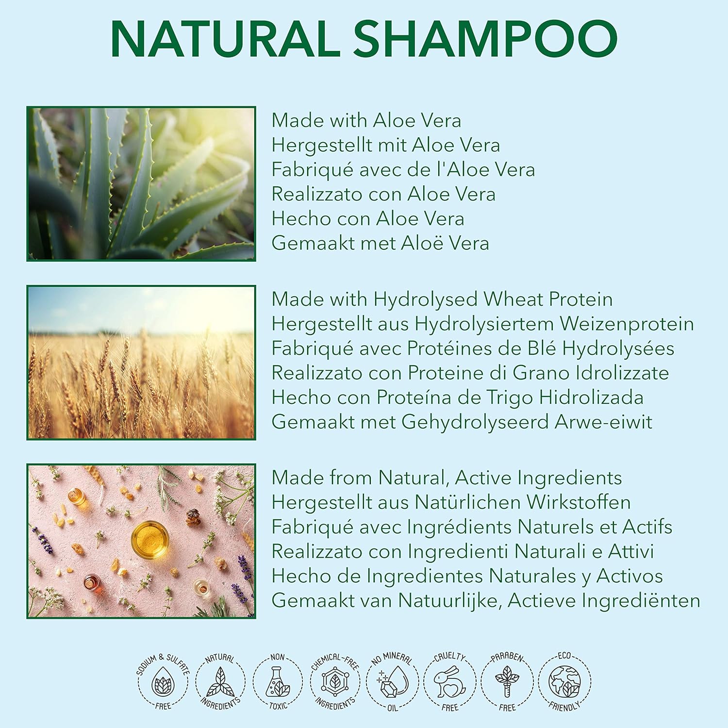 POO FREE Apple Cider Vinegar & Grapefruit Clarifying Shampoo (250ml), pH 5.5 Scalp Balance - Image 4