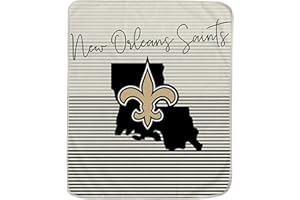 Pegasus Sports Officially Licensed NFL State Stripe Blanket, 60" x 70