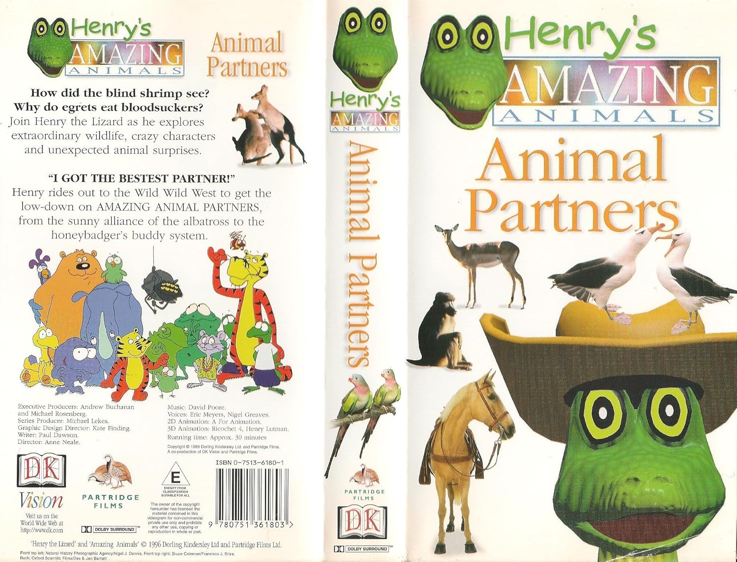 Henry's Amazing Animals Animal Partners Amazon.co.uk Video