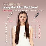 TYMO CurlPro Plus Automatic Curling Wand 25 mm Long Barrel UK Plug Gold view 3