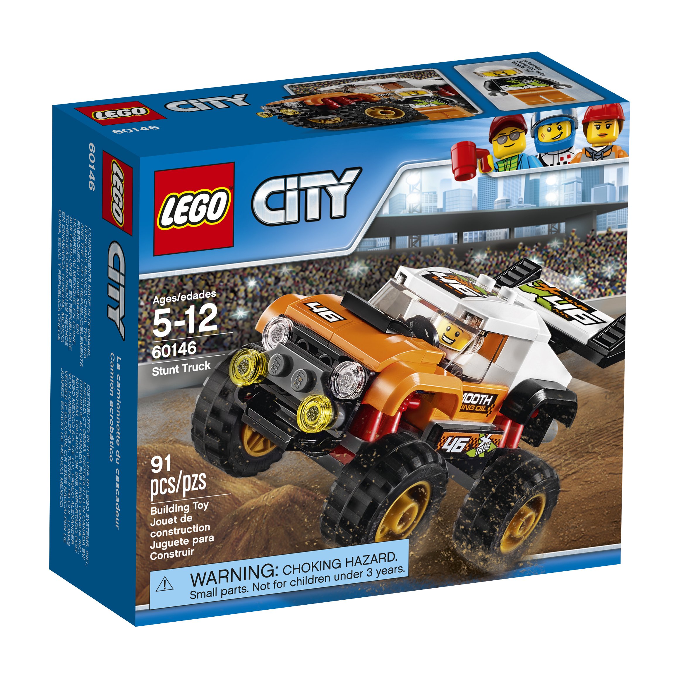 LEGO City Great Vehicles Stunt Truck 60146 Building Kit Buy Online in