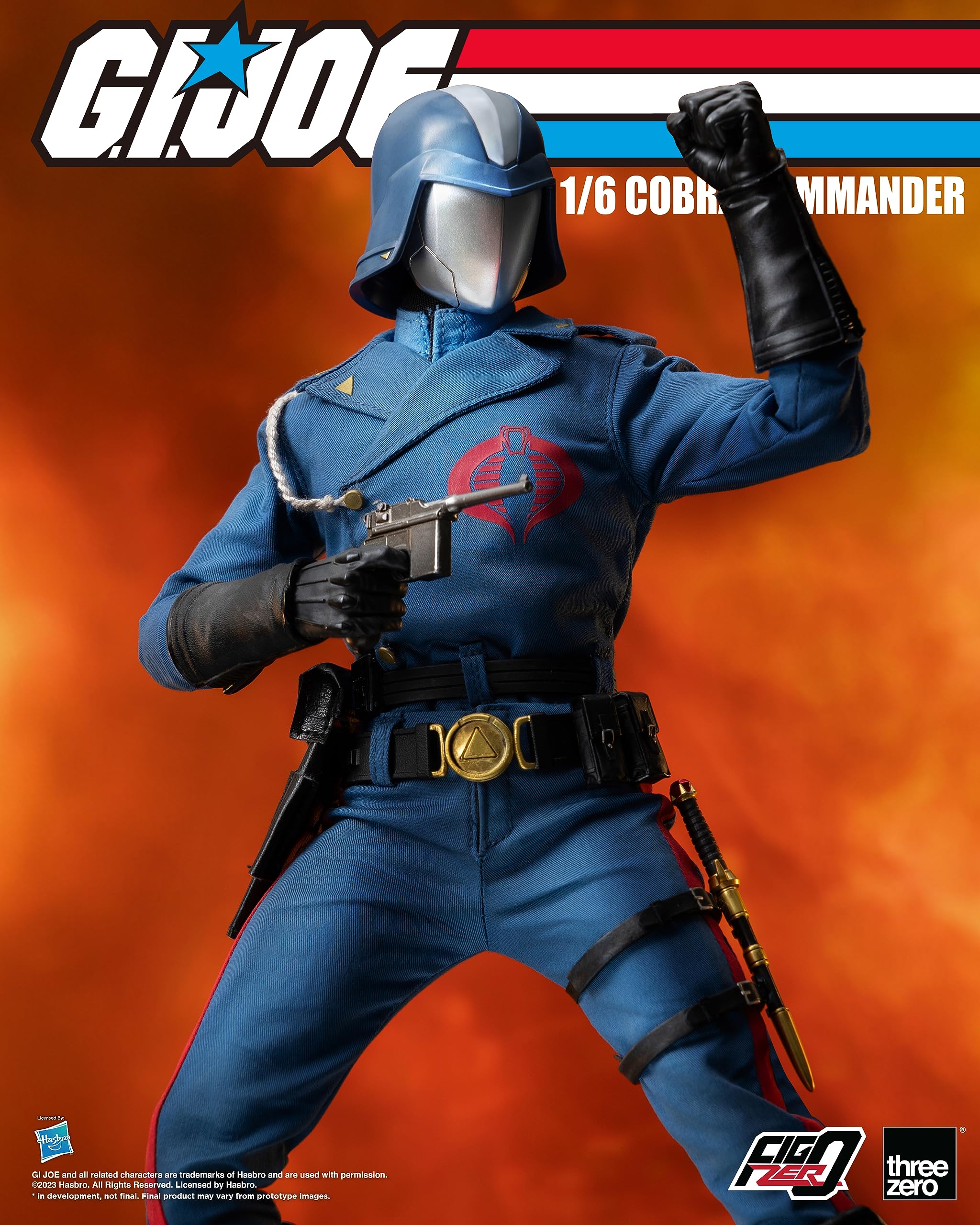 FigZero G.I. Joe: Cobra Commander 1:6 Scale Figure