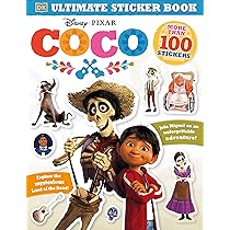 Ultimate Sticker Book: Disney Pixar Coco: DK: 9781465455741: Books