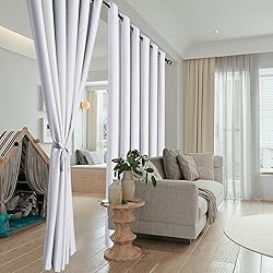Hiasan Sliding Patio Door Blackout Curtains,1 Panel