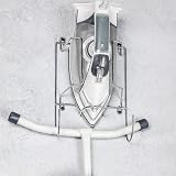 Maison & White 2 In 1 Iron & Ironing Board Holder - Chrome Steel Mount view 3