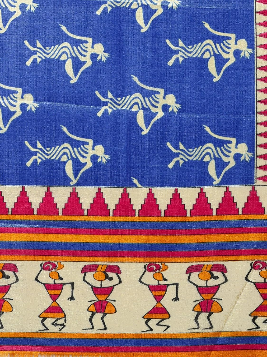 varayu women's art silk printed dupatta