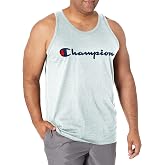 Champion Men's Classic Jersey Tank, Screen Print Script