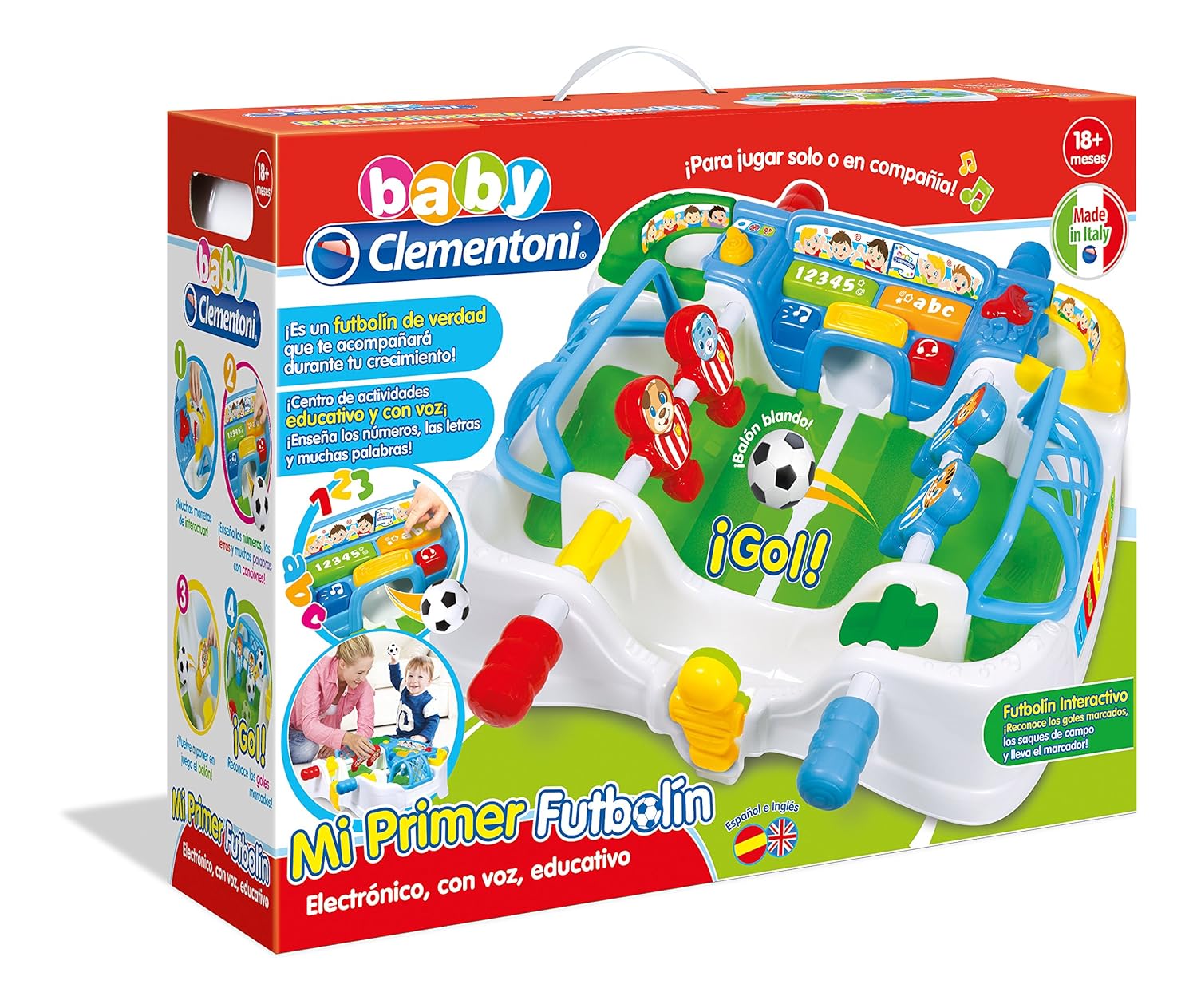 Baby Clementoni Fermin mi primer futbolín