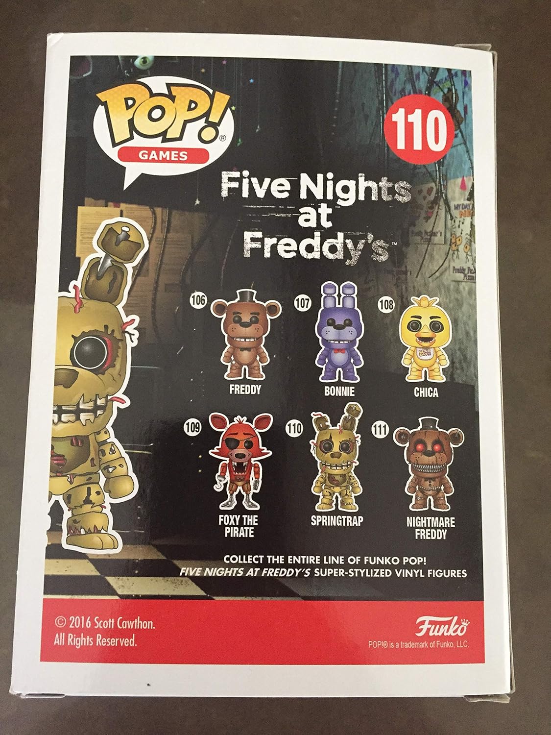springtrap funko pop