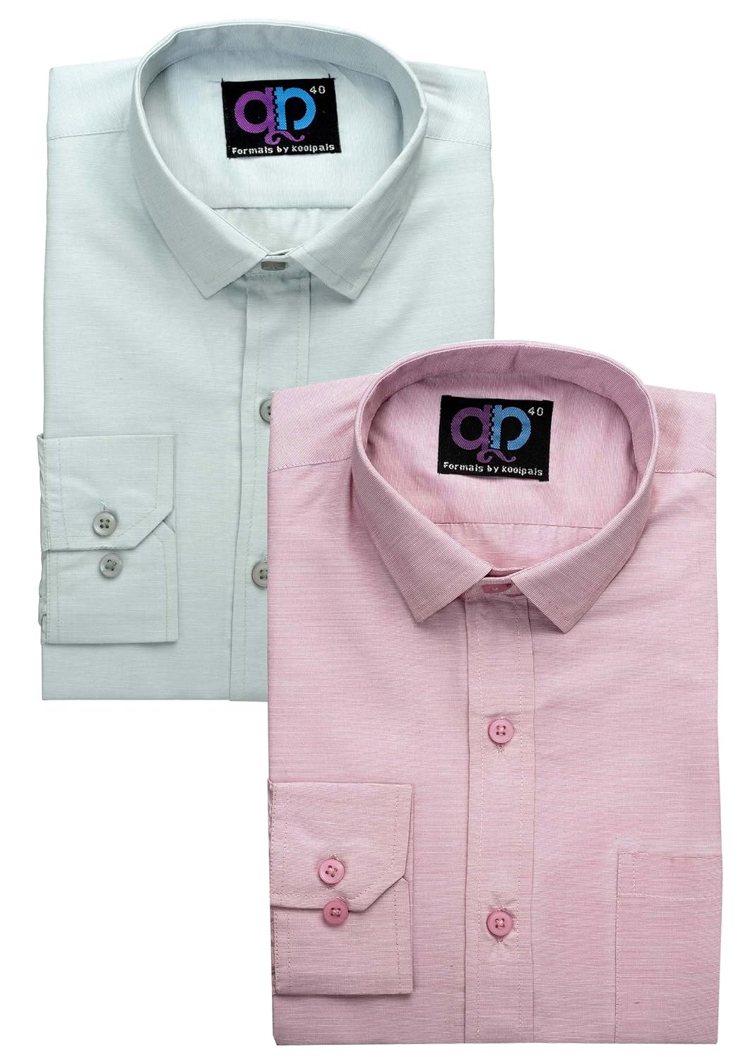 koolpals combo of 2 cotton shirts