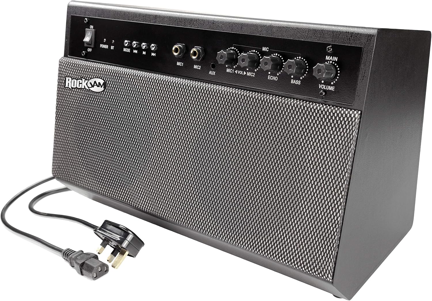 RockJam RJKSKBK Premium Performer 100watt Bluetooth Karaoke Machine