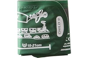 Welch Allyn REUSE-09 FlexiPort Blood Pressure Cuff, Size-09 Child, Reusable without Tubes or Connectors, Cuff Range 15-21 cm