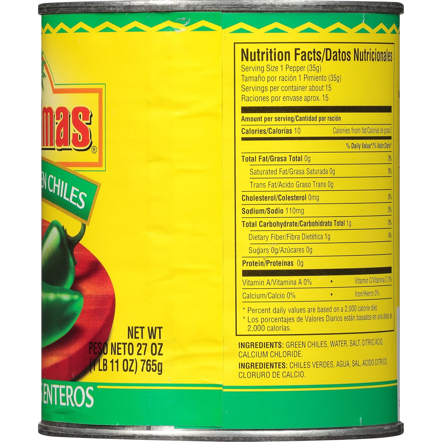 Nutrition Facts Las Palmas Mexican Restaurant Besto Blog