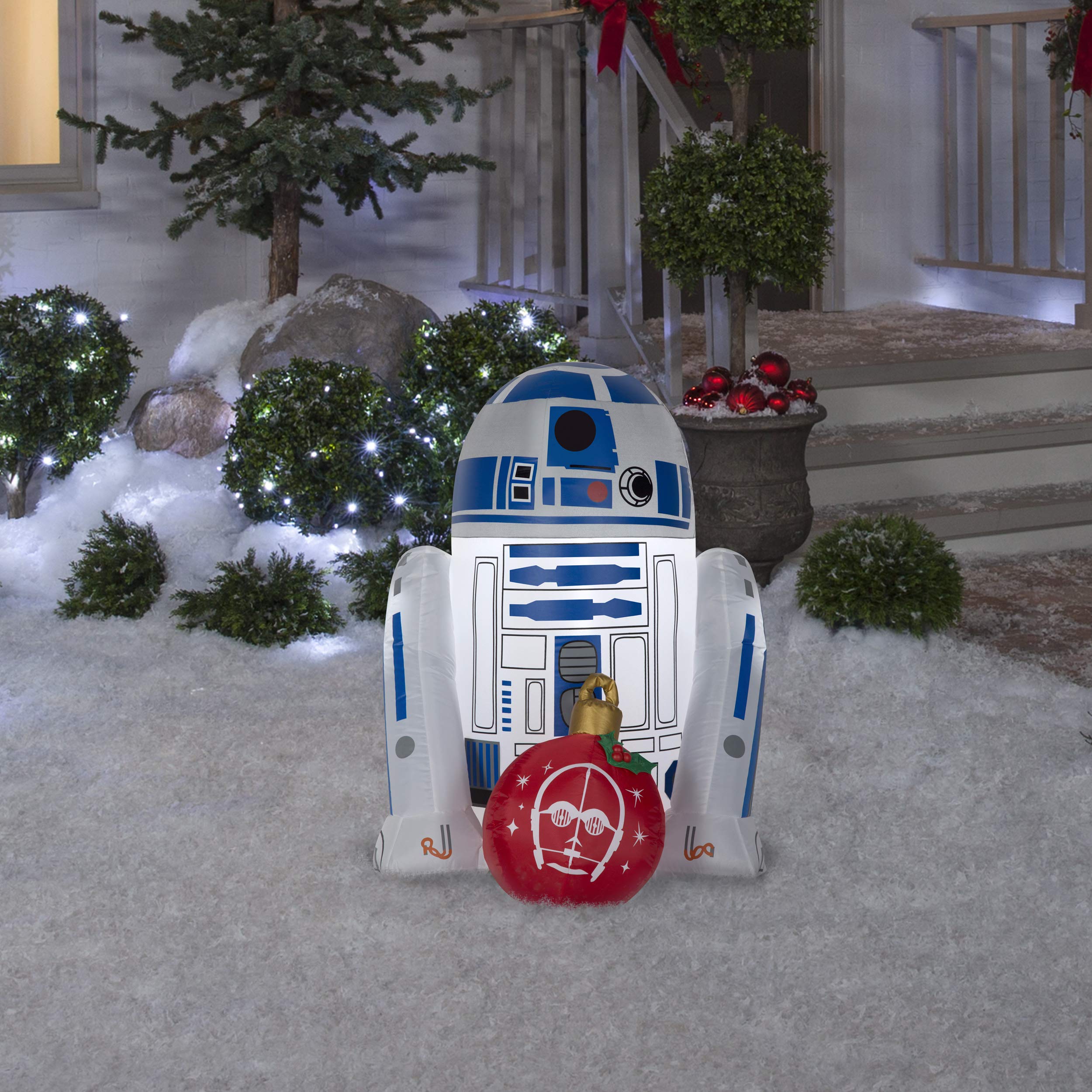 Gemmy Star Wars R2d2 3ft Christmas Inflatable Outdoor Yard