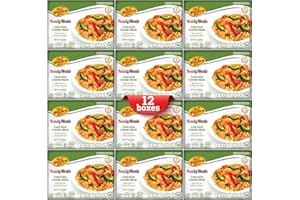 KJ Poultry Kosher Ready Meals - Chicken Chow Mein, MRE Meat Meals Ready to Eat, Gluten Free, Halal, (12 Pack) Prepared Entree Fully Cooked, Shelf Stable Microwave Dinner Travel Military Camping