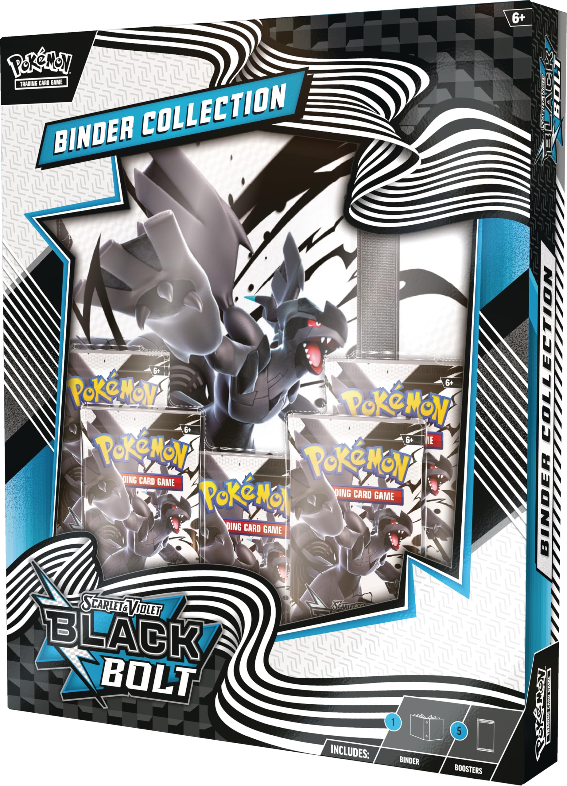 Pokemon TCG Scarlet & Violet 10.5 Black Bolt Binder Box