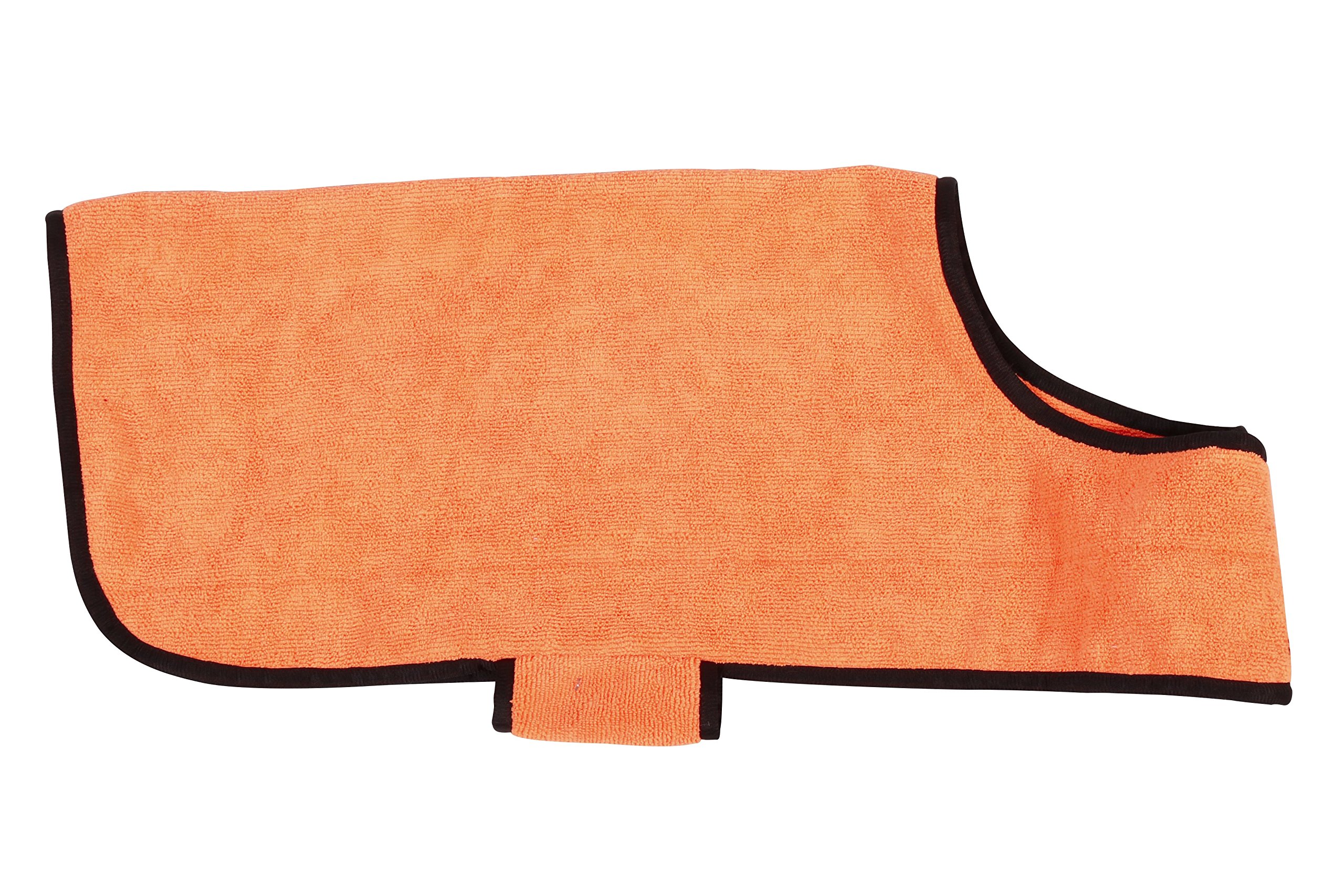RAC Advanced Pet Dog Microfiber Towel Coat, Highly Absorbent, Quick Drying, Fastening and Lightweight