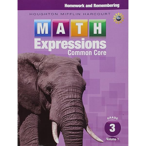 Amazon.com: Math Expressions Grade 3: Common Core, Vol. 1