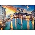 MyPuzzle Grand Canal with Gondola at Sunset Venice Italy - Premium 1000 Piece Jigsaw Puzzle for Adults