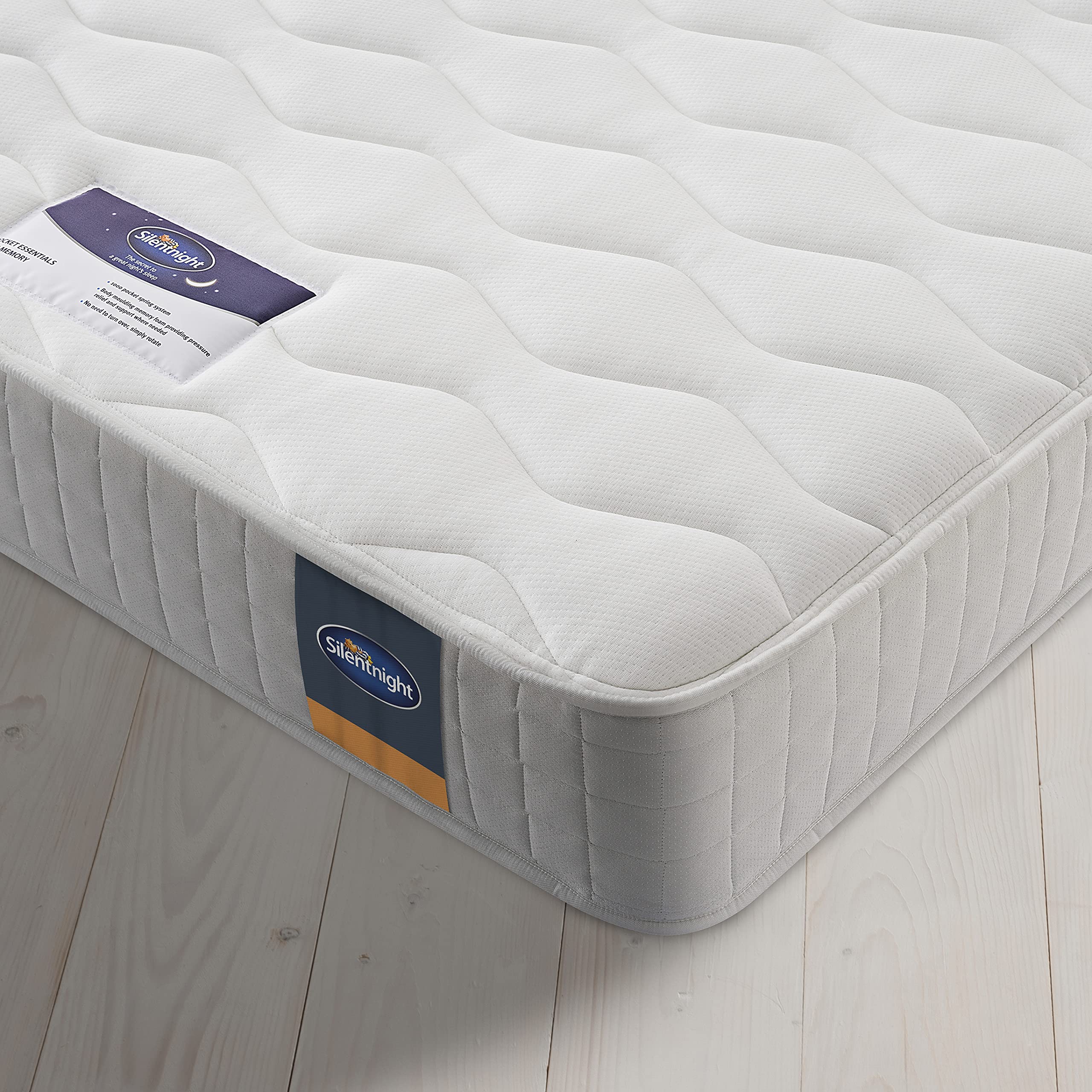 Silentnight Pocket Essentials 1000 Memory Mattress | Medium | Super King