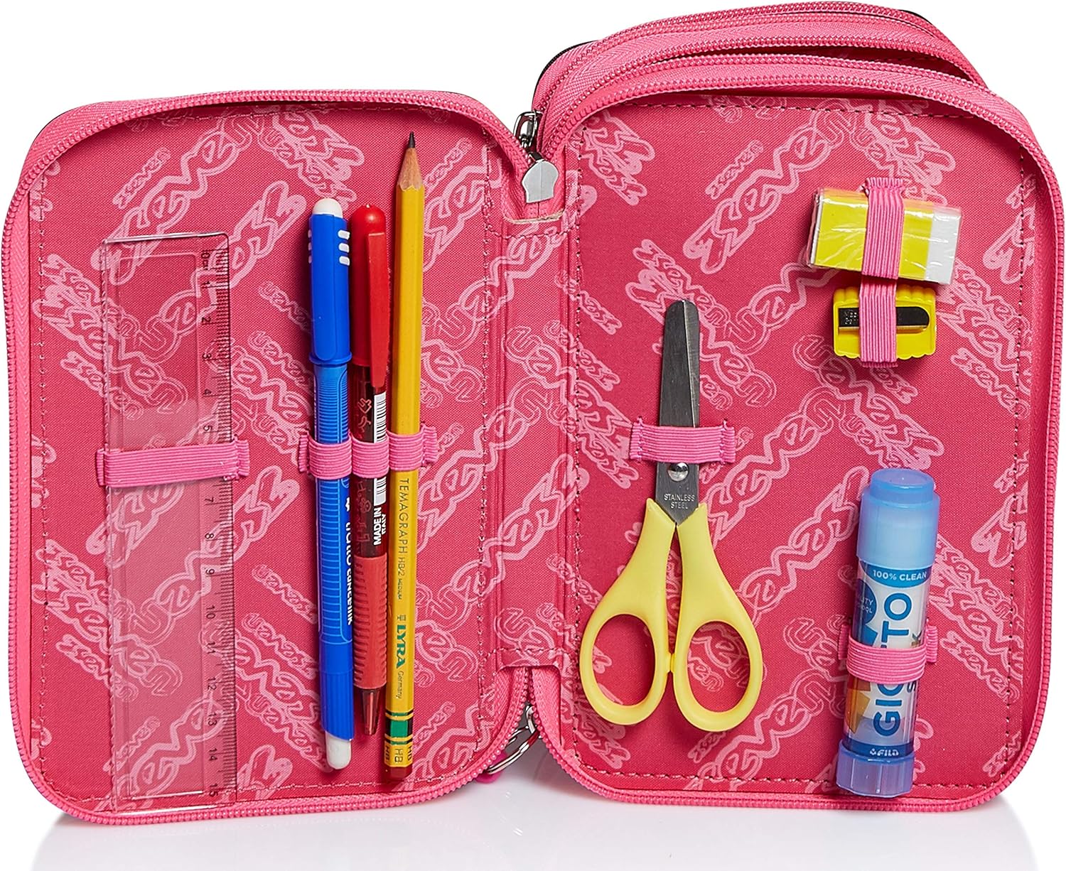 Seven Pencil case, Pen bag, multicolor, Box for Stationery Pen Pouch filled with Pens, Markers & more - Image 4