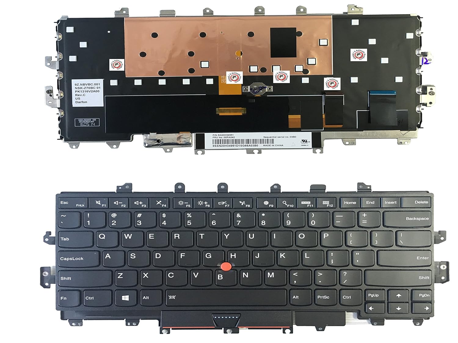 US Backlit Keyboard for Lenovo Thinkpad X1 Yoga Amazon.in Electronics