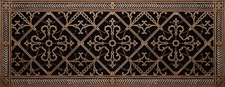 Vent Cover Decorative Grille Register Made Of Resin To Fit Over