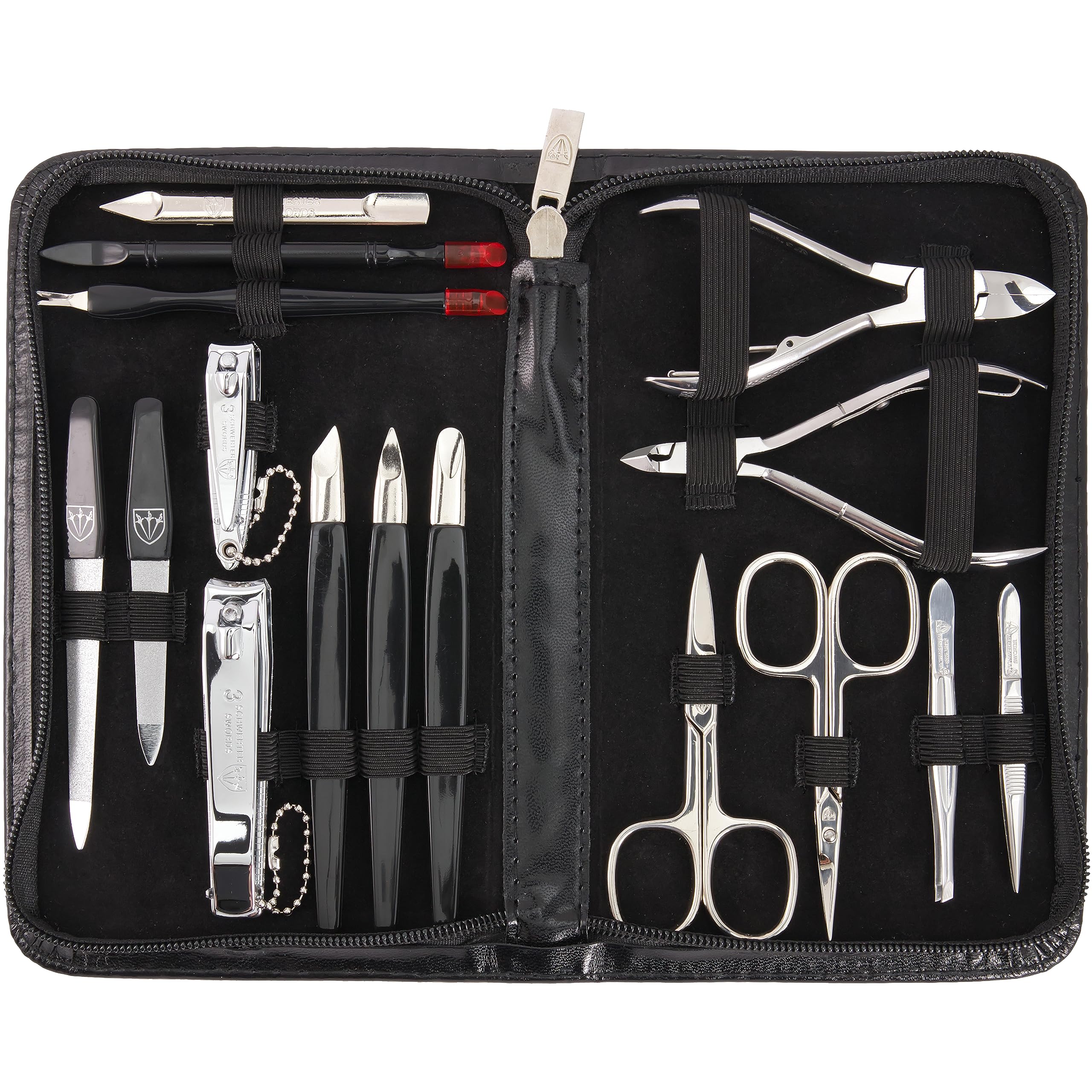 3 Swords Germany Exclusive 16-Piece MANICURE - PEDICURE - NAIL CARE set - Brand quality since 1927