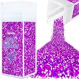 Hemway Purple Holographic Glitter Shaker 130g Chunky Resin Craft