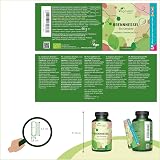 Vegavero Organic Stinging Nettle 3600 mg 120 capsules Vegan view 2