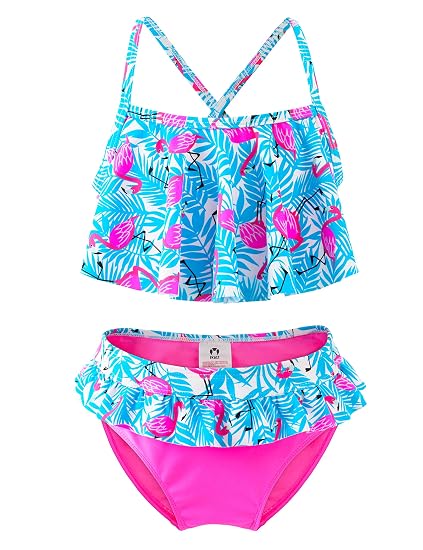 Niñas En Bikinis Cortos Parte Trasera